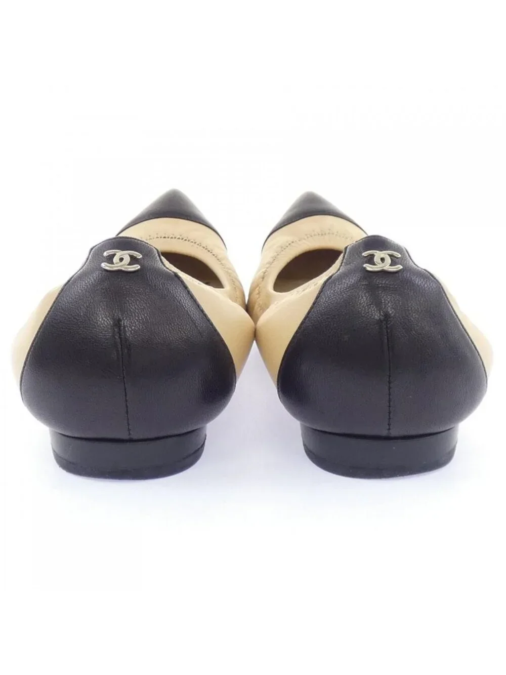 Chanel Flat Shoes Black